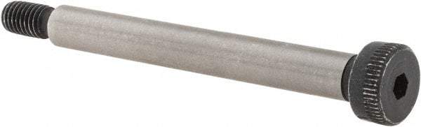 Value Collection - 6mm Shoulder Diam x 50mm Shoulder Length, M5x0.8 Metric Coarse, Hex Socket Shoulder Screw - 12.9 Alloy Steel, Uncoated, 4.32 to 4.5mm Head Height x 9.78 to 10mm Head Diam - Industrial Tool & Supply
