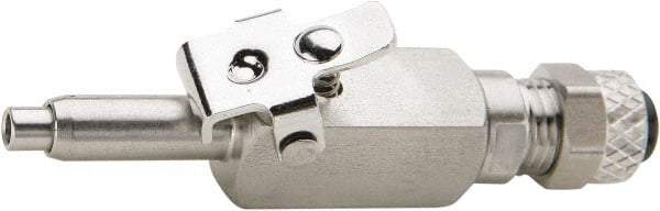 Parker - 1/4" OD, Grade 316Stainless Steel Shutoff Type Insert - 150 Max Working psi, Comp x Comp Ends - Industrial Tool & Supply