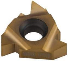 Seco - 22NR Internal Right Hand 7-5 Partial Profile 60° Laydown Threading Insert - Grade CP500, TiAlN/TiN Coated Carbide - Industrial Tool & Supply