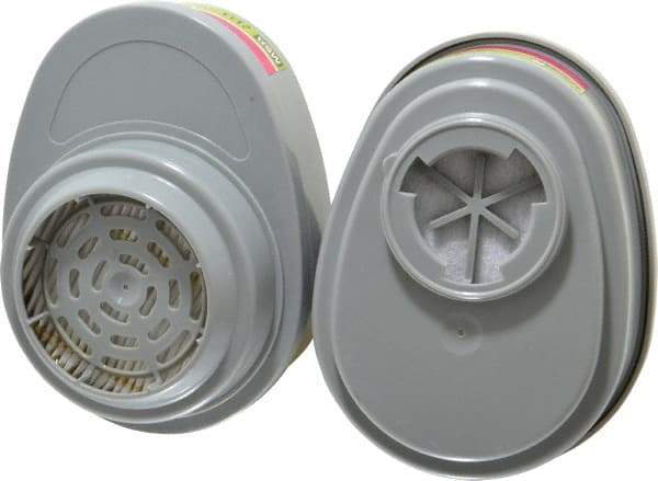 MSA - Olive and Magenta P100 Cartridge - Series Advantage 200, Protects Against Multi Gas - Industrial Tool & Supply