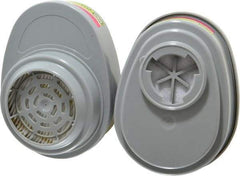 MSA - Olive and Magenta P100 Cartridge - Series Advantage 200, Protects Against Multi Gas - Industrial Tool & Supply