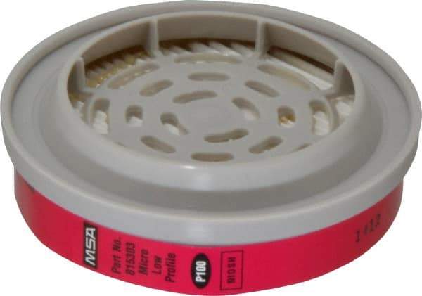 MSA - Magenta P100 Cartridge - Protects Against Particulates, Series Advantage 200 - Industrial Tool & Supply