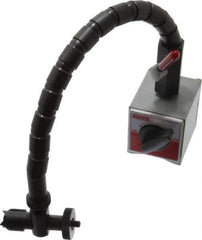 Value Collection - 2-5/16" Long x 2-3/8" Wide x 2-5/32" High Magnetic Indicator Base with On/Off Switch - Flexible Arm - Industrial Tool & Supply