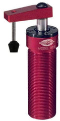 De-Sta-Co - 67 Lb Clamping Force, Right Hand Swing, 31.75mm Total Stroke, Single-Acting Pneumatic Swing Clamp - 1/8 NPT Port, 80.5mm Body Length x 54.1mm Body Width, 1.17 Cu In (Clamp), 1.42 Cu In (Unclamp), 130 Max psi - Industrial Tool & Supply