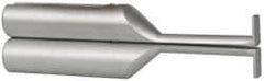 SPI - Accurate up to 0.001", 0.025" Wide Flange, 0.2" Groove Depth, Hard Chrome Steel Caliper Groovemaster - 1 Piece, 1" Bore Depth, For Use with 6" Vernier, Dial & Digital Calipers - Industrial Tool & Supply