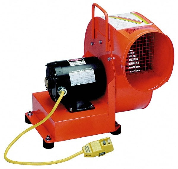 AIR Systems - 1-Speed 115V 0.5 hp 8" Inlet/Outlet Electric (AC) Centrifugal Blower - Exact Industrial Supply