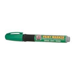 Super Met-Al - Green Paint Marker - Oil Based Paint - Industrial Tool & Supply