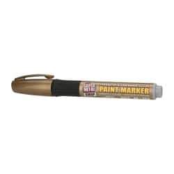 Super Met-Al - Metallic Gold Paint Marker - Oil Based Paint - Industrial Tool & Supply