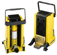 Enerpac - 20 Ton, 6.18" Stroke, 32 Cu In Oil Capacity, Portable Hydraulic Machine Lift Cylinder - 32 Cu In Oil Capacity - Industrial Tool & Supply