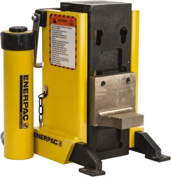 Enerpac - 8.5 Ton, 5.39" Stroke, 13.7 Cu In Oil Capacity, Portable Hydraulic Machine Lift Cylinder - 13.7 Cu In Oil Capacity - Industrial Tool & Supply
