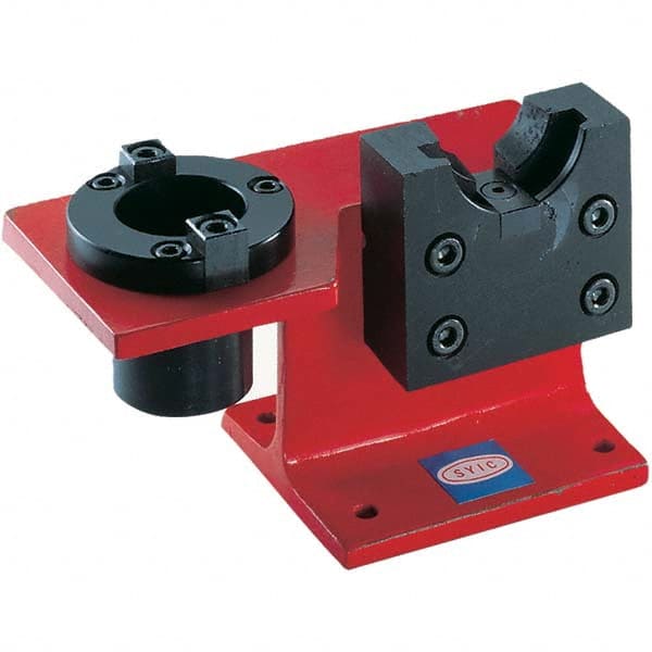 Techniks - Tool Holder Tightening Fixtures Compatible Taper: BT30 Number of Positions: 2 - Industrial Tool & Supply