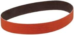3M - 1" Wide x 132" OAL, 60 Grit, Ceramic Abrasive Belt - Ceramic, Medium, Coated, YF Weighted Cloth Backing, Wet/Dry, Series 984F - Industrial Tool & Supply