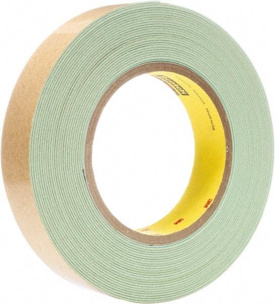 3M - 2" Wide x 10 Yd Long Green Rubber Masking Tape - Series 500 - Industrial Tool & Supply