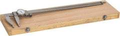 Value Collection - 0", 0.5" (Inside Range)" to 18" Range, 0.001" Graduation, 0.1" per Revolution, Dial Caliper - White Face, 3.39" Jaw Length - Industrial Tool & Supply