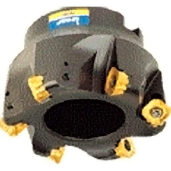 Iscar - 1.53" Cut Diam, 3/4" Arbor Hole, 0.236" Max Depth of Cut, Indexable Chamfer & Angle Face Mill - 4 Inserts, O45MT\xB6R90MT\xB6S45MT\xB6S90MT Insert, Right Hand Cut, 4 Flutes, Series FRCM - Industrial Tool & Supply