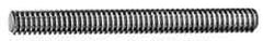 Keystone Threaded Products - 1-5 Acme, 6' Long, Stainless Steel General Purpose Acme Threaded Rod - Left Hand Thread - Industrial Tool & Supply