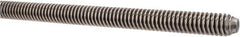 Keystone Threaded Products - 1/2-10 Acme, 6' Long, Stainless Steel General Purpose Acme Threaded Rod - Right Hand Thread - Industrial Tool & Supply