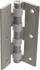 Sugatsune - 2-9/16" Long x 2-3/8" Wide x 9/64" Thick, Cabinet Hinge - Aluminum, Aluminum Finish - Industrial Tool & Supply