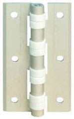 Sugatsune - 2-9/16" Long x 2-3/8" Wide x 9/64" Thick, Aluminum Cabinet Hinge - Aluminum, Aluminum Finish - Industrial Tool & Supply