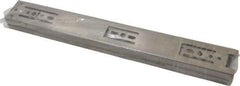 Sugatsune - 11-13/16" Slide Length, 12" Travel Length, Stainless Steel Ball Bearing Slide - 88 Lb Capacity at Full Extension - Industrial Tool & Supply