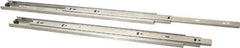 Sugatsune - 17-23/32" Slide Length, 18" Travel Length, Stainless Steel Ball Bearing Slide - 75 Lb Capacity at Full Extension - Industrial Tool & Supply