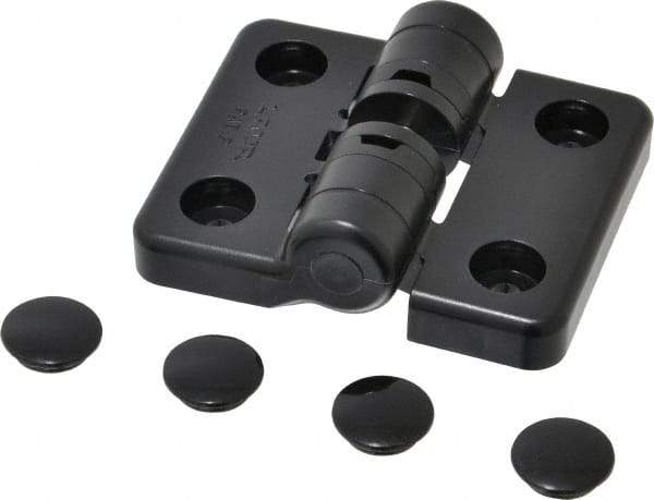 Sugatsune - 1-31/32" Long x 2-3/8" Wide x 5/16" Thick, Detent Hinge - Polyacetal - Industrial Tool & Supply
