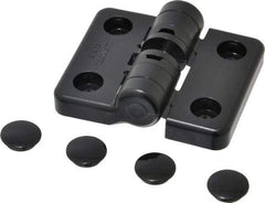 Sugatsune - 1-31/32" Long x 2-3/8" Wide x 5/16" Thick, Detent Hinge - Polyacetal - Industrial Tool & Supply