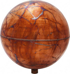 Watts - 10" Diam, External Thread Connection, Metal Float - 3/8-16 Thread, Copper - Industrial Tool & Supply