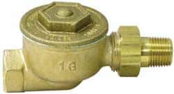 Watts - 2 Port, 1/2" Pipe, Cast Iron Thermostatic Steam Trap - 25 Max psi - Industrial Tool & Supply