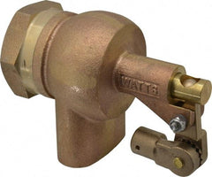 Watts - 1-1/4" Pipe, Bronze, Mechanical Float Valve - 165 psi, FPT x FPT End Connections - Industrial Tool & Supply