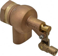 Watts - 1-1/2" Pipe, Bronze, Mechanical Float Valve - 165 psi, FPT x FPT End Connections - Industrial Tool & Supply
