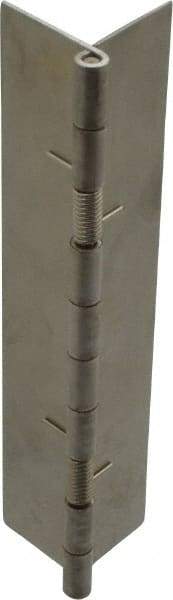 Value Collection - 5" Long x 2" Wide x 0.05" Thick, Spring Hinge - Stainless Steel - Industrial Tool & Supply
