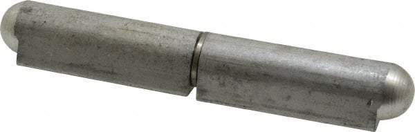 Value Collection - 5-29/32" Long x 0.787" Wide x 0.984" Thick, Weld On Hinge - Aluminum with Stainless Pin - Industrial Tool & Supply