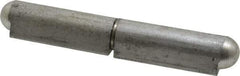 Value Collection - 5-29/32" Long x 0.787" Wide x 0.984" Thick, Weld On Hinge - Aluminum with Stainless Pin - Industrial Tool & Supply