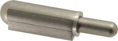 Value Collection - 3.15" Long x 0.512" Wide x 0.61" Thick, Weld On Hinge - Stainless Steel with Stainless Pin - Industrial Tool & Supply