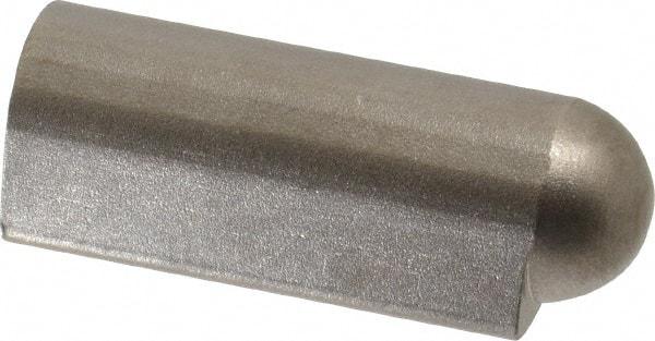 Value Collection - 3-15/16" Long x 0.768" Wide x 0.63" Thick, Weld On Hinge - Stainless Steel with Stainless Pin - Industrial Tool & Supply