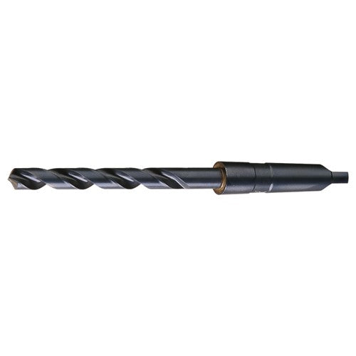 63/64 RHS / RHC HSS 118 Degree Radial Point Taper Shank Taper Length Drill - Steam Oxide