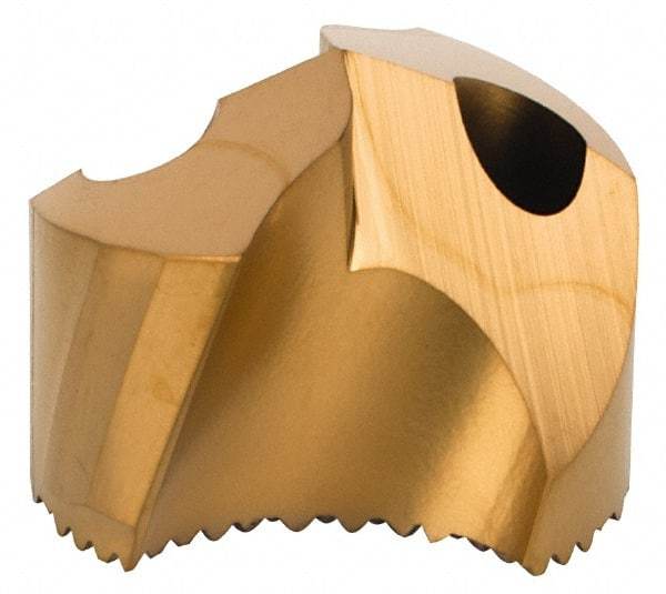 Seco - Series SD100, 20.24mm Diam 140° Replaceable Drill Tip - Carbide, TiAlN Finish, Through Coolant - Industrial Tool & Supply