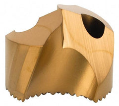 Seco - Series SD100, 20.24mm Diam 140° Replaceable Drill Tip - Carbide, TiAlN Finish, Through Coolant - Industrial Tool & Supply