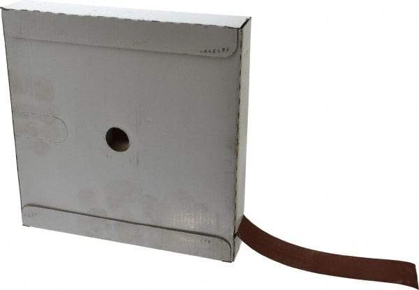 Tru-Maxx - 1-1/2" x 50 Yd 240 Grit Aluminum Oxide Cloth Roll - Very Fine Grade, J Weighted Backing - Industrial Tool & Supply