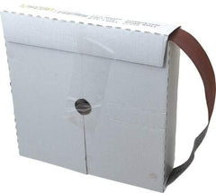 Tru-Maxx - 1-1/2" x 50 Yd 220 Grit Aluminum Oxide Cloth Roll - Very Fine Grade, J Weighted Backing - Industrial Tool & Supply