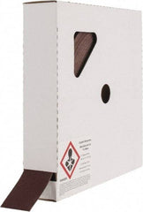 Tru-Maxx - 1-1/2" x 50 Yd 180 Grit Aluminum Oxide Cloth Roll - Very Fine Grade, J Weighted Backing - Industrial Tool & Supply
