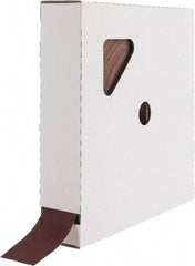 Tru-Maxx - 1-1/2" x 50 Yd 120 Grit Aluminum Oxide Cloth Roll - Fine Grade, J Weighted Backing - Industrial Tool & Supply