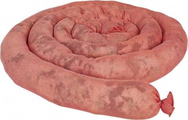 PRO-SAFE - 12 Gal, 10' Long, 3" Diam, Polypropylene Sock - Chemical & Hazmat - Industrial Tool & Supply