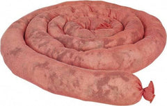 PRO-SAFE - 12 Gal, 10' Long, 3" Diam, Polypropylene Sock - Chemical & Hazmat - Industrial Tool & Supply