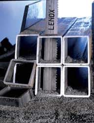 Lenox - 4 to 6 TPI, 9' 9" Long x 3/4" Wide x 0.035" Thick, Welded Band Saw Blade - Bi-Metal, Toothed Edge, Modified Raker Tooth Set, Flexible Back - Industrial Tool & Supply