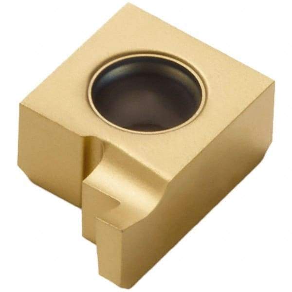 Seco - 1039NL FG Grade CP500, 0.103" Cutting Width Carbide Grooving Insert - 0.103" Max Depth of Cut, Left Hand, TiAlN/TiN Finish - Industrial Tool & Supply