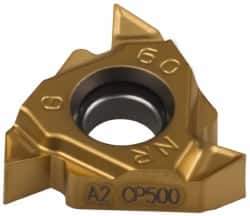 Seco - 16NR Internal Right Hand 14-8 Partial Profile 60° Laydown Threading Insert - Grade CP500, TiAlN/TiN Coated Carbide - Industrial Tool & Supply