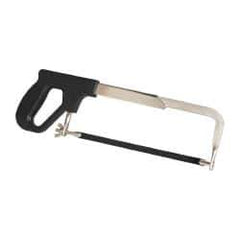 Blackhawk by Proto - 10, 12" Hacksaw Frame - 1" Throat Depth, Plastic Handle, Black Plastic Pistol Grip Handle - Industrial Tool & Supply