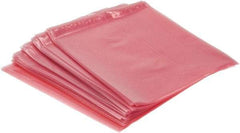 Made in USA - 8" Long x 6" Wide, 4 mil Thick, Open Top Antistatic Poly Bag - Heavy-Duty Grade - Industrial Tool & Supply